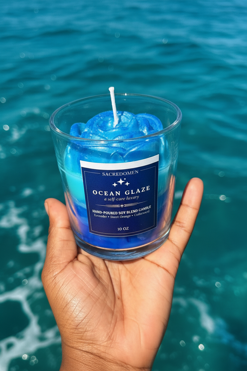 OCEAN GLAZE CANDLE