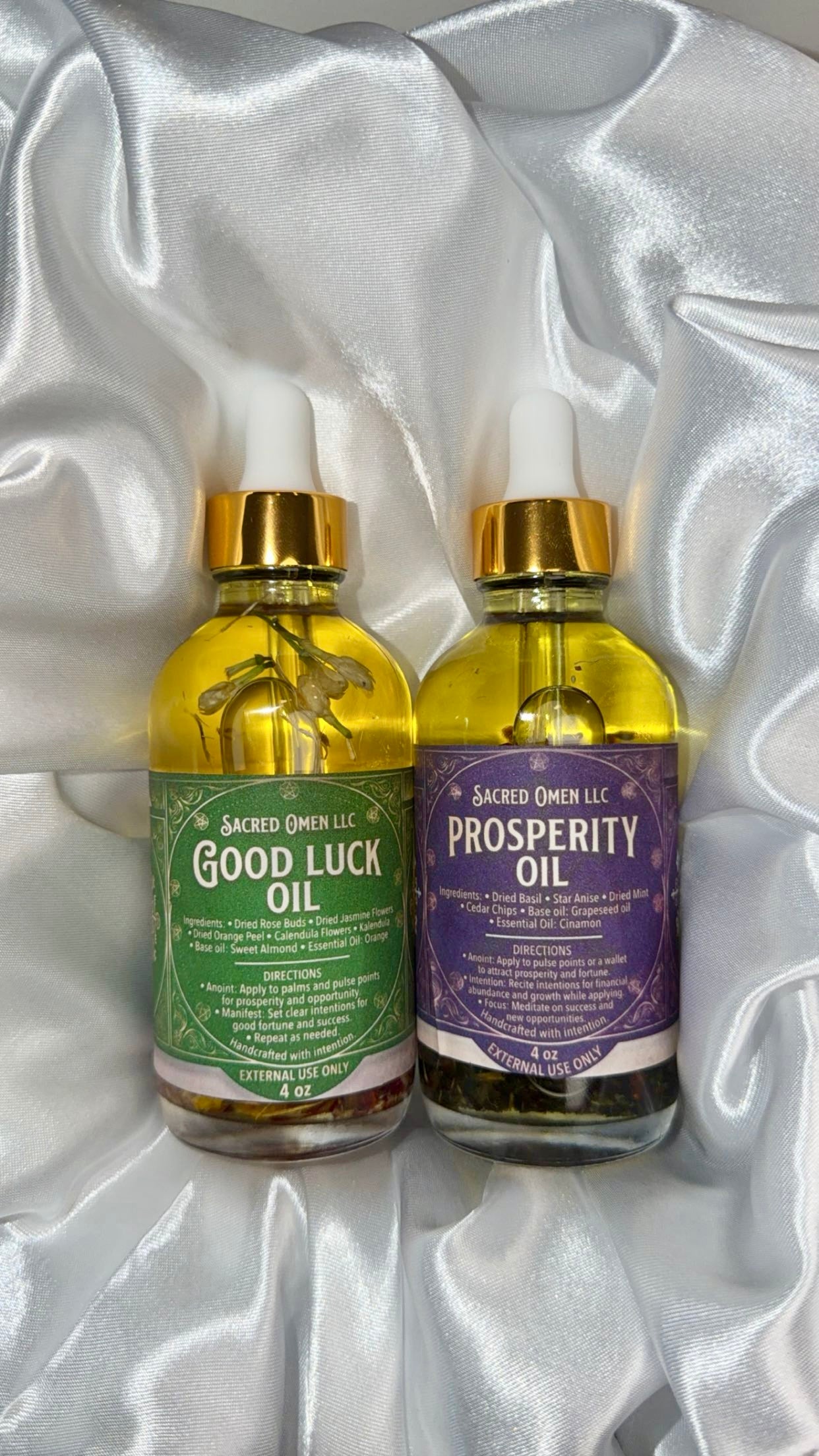 Good Luck + Prosperity Oil Set