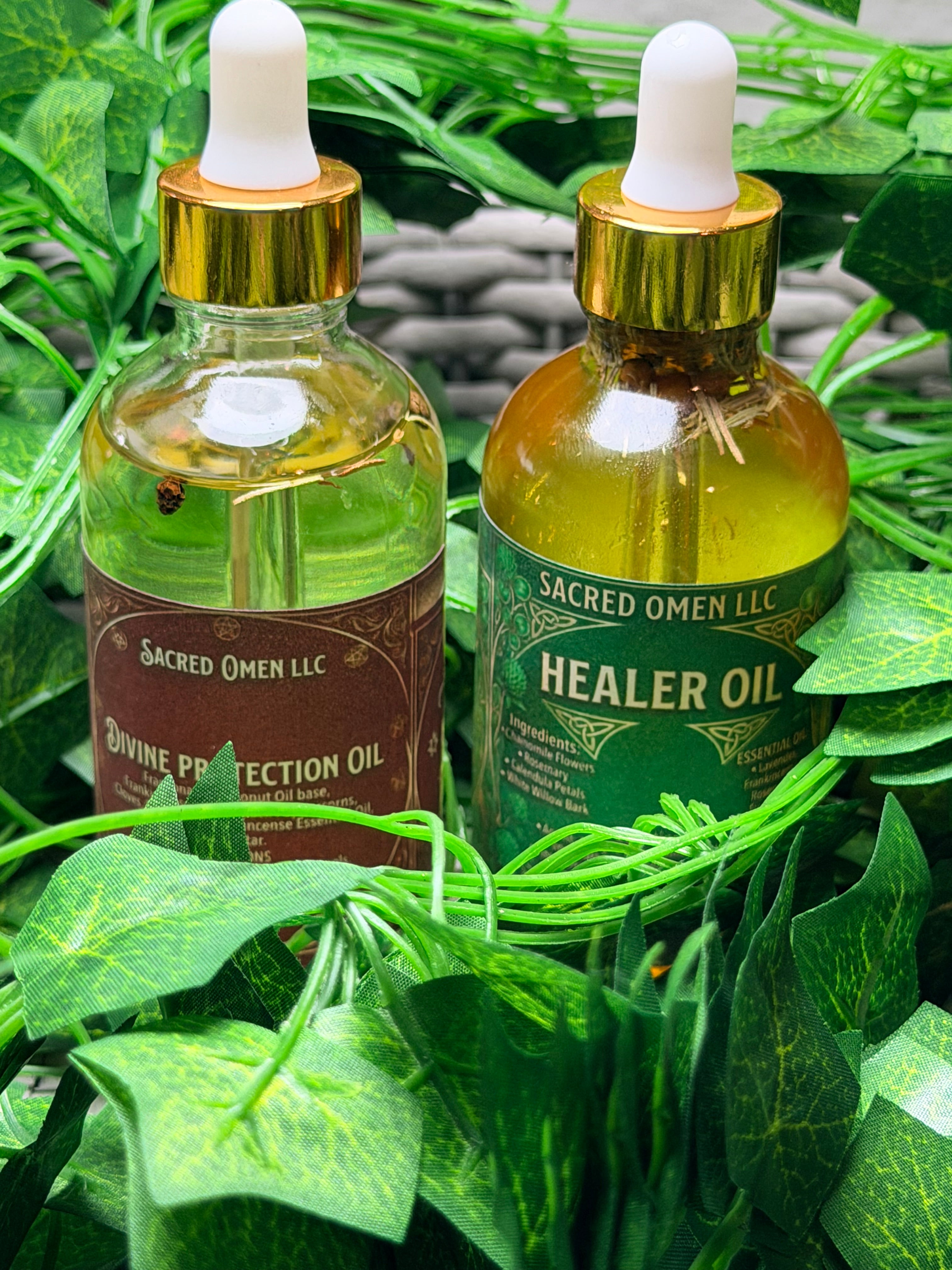 Divine Protection + Healer Oil Set